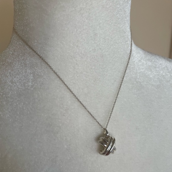 Auth Tiffany&co necklace 18” silver 925 - Picture 3 of 14